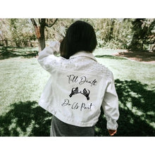 Load image into Gallery viewer, 'Till Death Denim Jacket