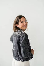 Load image into Gallery viewer, Personalised Denim Jacket - Black