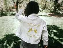 Load image into Gallery viewer, 'Till Death Denim Jacket