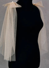 Load image into Gallery viewer, Sparkle Tulle Bridal Bow | Ivory White Champagne