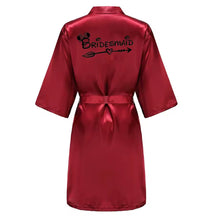 Load image into Gallery viewer, Disney Bride / Bridesmaid Robe