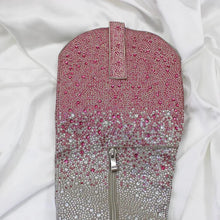 Load image into Gallery viewer, Pink Ombre Rhinestone Cowgirl Bridal Boots