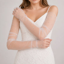 Load image into Gallery viewer, Crystal Sleeves - Ivory, White