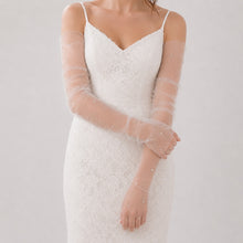 Load image into Gallery viewer, Crystal Sleeves - Ivory, White