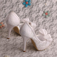 Load image into Gallery viewer, Ivory Lace with Bow