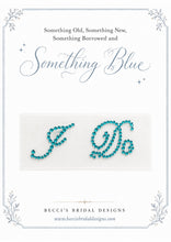 Load image into Gallery viewer, I Do ' Something Blue' Crystal Decal