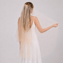 Load image into Gallery viewer, 2-Tier Glitter Veil | 100cm - 300cm | Ivory, White, Champagne
