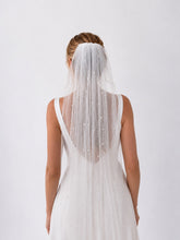 Load image into Gallery viewer, Sparkle Pearl Bridal Veil, 75cm - 300cm