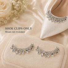 Load image into Gallery viewer, Crystal Bridal Shoe Clips | Removable Rhinestone Wedding Shoe Embellishments