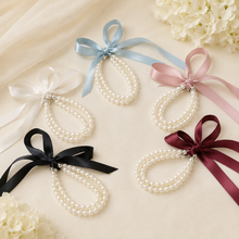 Load image into Gallery viewer, Double Pearl Ankle Straps - Shoes Accessories