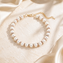 Load image into Gallery viewer, Pearl and Rhinestone Ankle Straps - Shoes Accessories