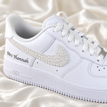 Load image into Gallery viewer, Personalised Air Force 1 Wedding Trainers | Custom Bridal & Groom AF1s