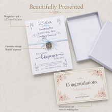 Load image into Gallery viewer, Personalised Wedding Keepsake - Sixpence