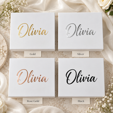 Load image into Gallery viewer, Personalised Bridesmaid Gift Box, Will You Be My Bridesmaid Proposal Box, Luxury Wedding Keepsake Box, Maid of Honour Gift