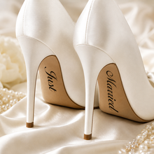 Load image into Gallery viewer, Wedding Shoe Decal - Personalise your Wedding Shoes