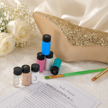 Load image into Gallery viewer, DIY Wedding Shoe Sole Paint Kit – Custom Colour Bridal Shoes