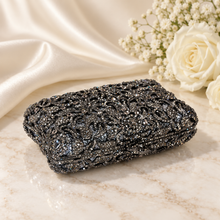 Load image into Gallery viewer, Luxury Swarovski Crystal Clutch Bag – Bridal & Evening Bag