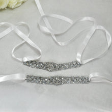 Load image into Gallery viewer, Crystal Rhinestones Ankle Straps, Wedding Shoes Accessories, Bridal Shoes Straps, Bridesmaids Accessories