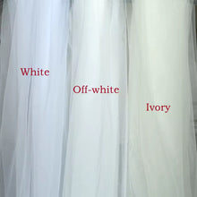 Load image into Gallery viewer, three different shades of white, labeled as "White", "Off-white", and "Ivy", arranged in a row.