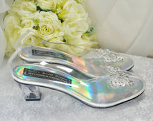 Load image into Gallery viewer, Cinderella Glass Slippers: Princess Costume Shoes