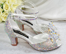 Load image into Gallery viewer, Cinderella Block Heels