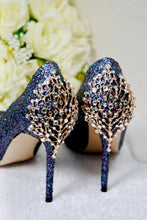 Load image into Gallery viewer, Sparkling Glitter Evening Shoes Size UK6/US8.5