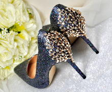 Load image into Gallery viewer, Sparkling Glitter Evening Shoes Size UK6/US8.5