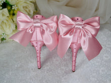 Load image into Gallery viewer, Sparkling Pink Bridal Shoes, Size UK4/US6.5