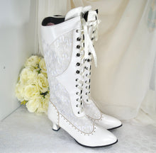 Load image into Gallery viewer, Beautiful 'Winter Wedding' Bridal Boots