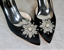 Load image into Gallery viewer, Low Heel Satin Pumps