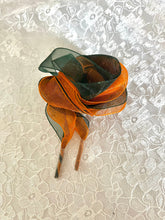 Load image into Gallery viewer, Bridal Shoe Laces - DIY Your Wedding Shoes - Converse Trainers, Sneakers, Doc Martins, Boots - Double Organza Ribbon Laces