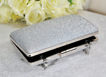 Load image into Gallery viewer, Navy Glitter Bag