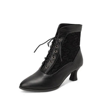 Load image into Gallery viewer, Victorian Ankle Boots