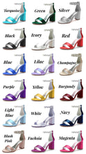 Load image into Gallery viewer, Block Heel Bridal Heels | Other Colours