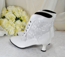 Load image into Gallery viewer, Victorian Ankle Boots