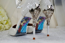 Load image into Gallery viewer, Cinderella Glitter Sandals