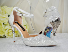 Load image into Gallery viewer, Cinderella Glitter Sandals