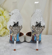 Load image into Gallery viewer, Cinderella Glitter Sandals