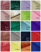Load image into Gallery viewer, Fuchsia Pink Bride Satin Clutch Bag, Rose Hot Pink Over 25 colours,