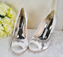 Load image into Gallery viewer, Satin Peep Toe Heel - Other Colours