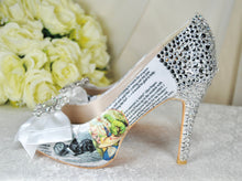 Load image into Gallery viewer, Alice in Wonderland Wedding Shoes