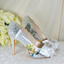 Load image into Gallery viewer, Alice in Wonderland Wedding Shoes