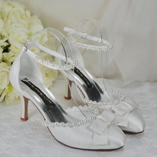 Load image into Gallery viewer, Bridal Sandals with Pearl Trim - Other Colours