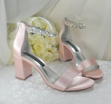 Load image into Gallery viewer, Block Heel Bridal Heels | Other Colours