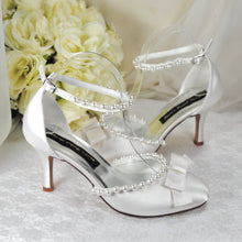 Load image into Gallery viewer, Bridal Sandals with Pearl Trim - Other Colours