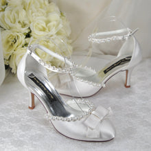 Load image into Gallery viewer, Bridal Sandals with Pearl Trim - Other Colours