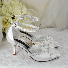 Load image into Gallery viewer, Bridal Sandals with Pearl Trim - Other Colours