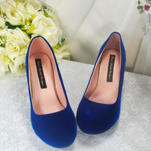 Load image into Gallery viewer, Suede Bridal Shoes