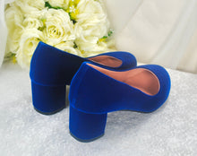 Load image into Gallery viewer, Suede Bridal Shoes