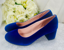 Load image into Gallery viewer, Suede Bridal Shoes